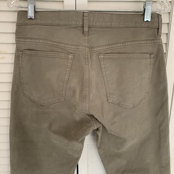 Flint and Tinder Men 29x30 Khaki Slim Fit Cotton Stretch 365 Pants Pockets Chino - Picture 7 of 14